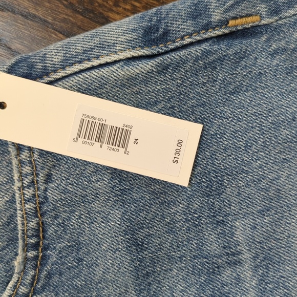 Banana Republic Distressed Crop Jeans Size 24 - Picture 3 of 9